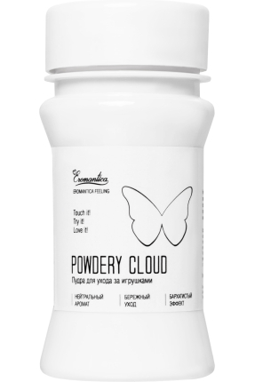 Eromantica «Powdery Cloud" Oyuncak Bakım Tozu, Kokusuz, 40 g