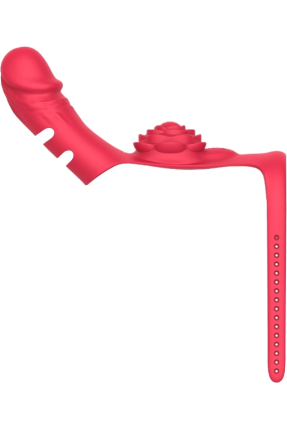 Çicek Desenli Kemerli Penis Halka Ve Kılıfı