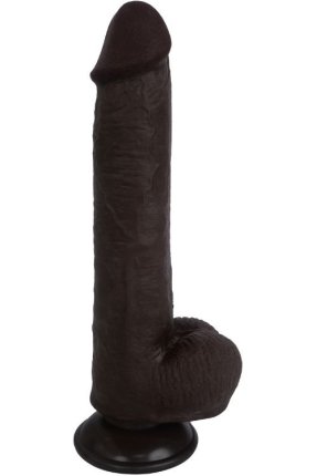 Ultra Gerçekçi 24 cm Brown Kıkırdaklı Dildo