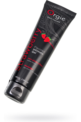 Orgie Lube Tube Strawberry – Çilek Aromalı Kayganlaştırıcı Jel 100 ml