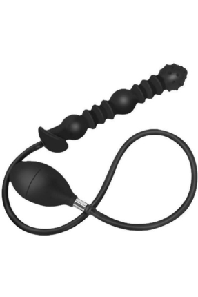 Premium Şişirilebilir Anal Plug Seti – Pompalı Hava Basınçlı Silikon Anal Tıkaç